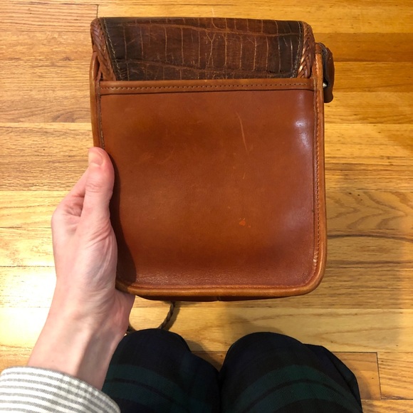 Tan Leather Vintage Brighton Purse - Picture 6 of 6